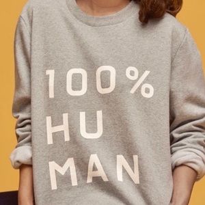 Everlane 100% Human Unisex French Terry Sweatshirt | SMALL